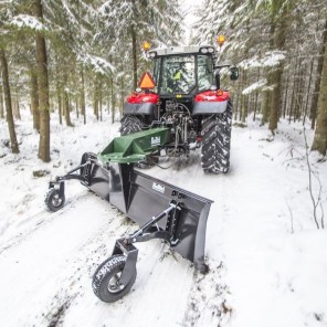 PLANERINGSSKJÆR 2,7M, INKL. HJUL OG HYDRAULIKK SYLINDER