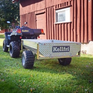KELLFRI TILHENGER M/ TIPP ATV 500 KG