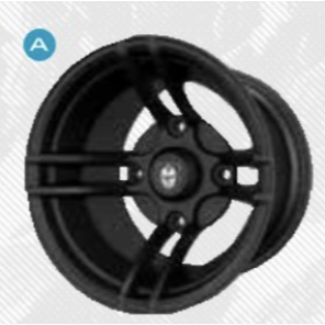 WHEEL-14X10 WHITE OUT