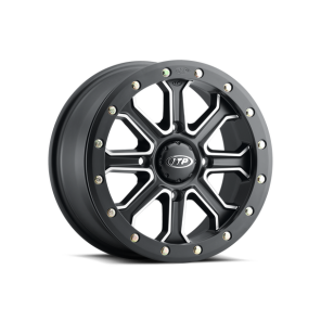 ITP INERTIA - 14x7, 4/156. SVART MATT, BEADLOCK ROCK ARMOR